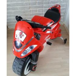 Motor met accu