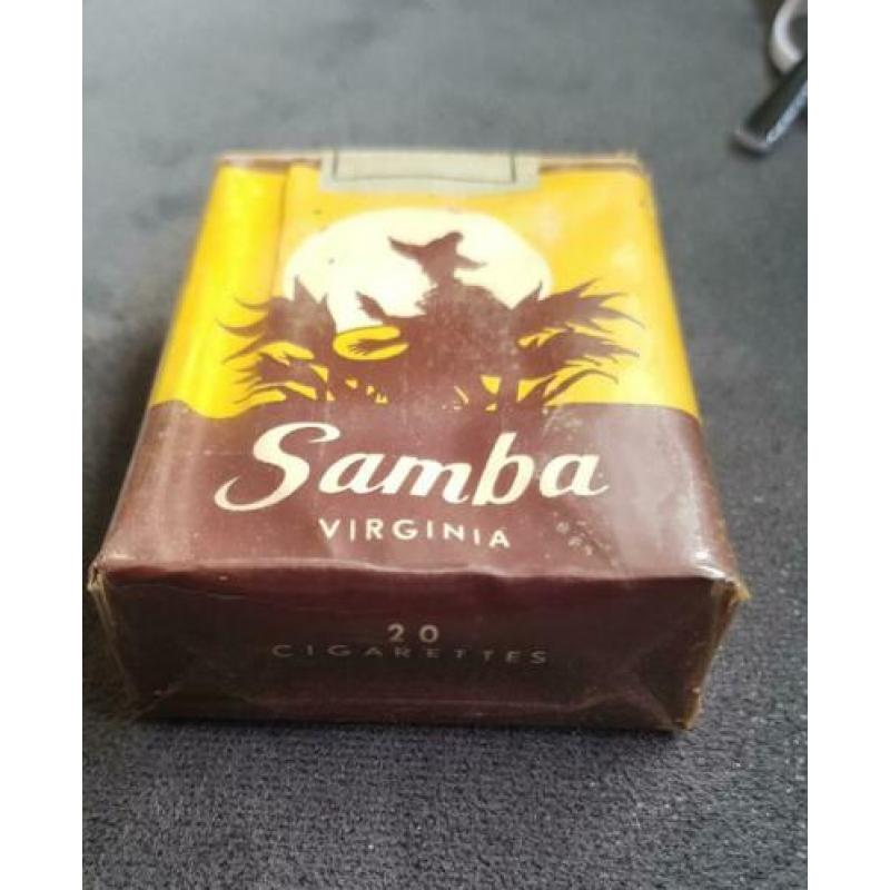 Punt gaaf pakje SAMBA "SIGARETTEN" WO2 verzamel item