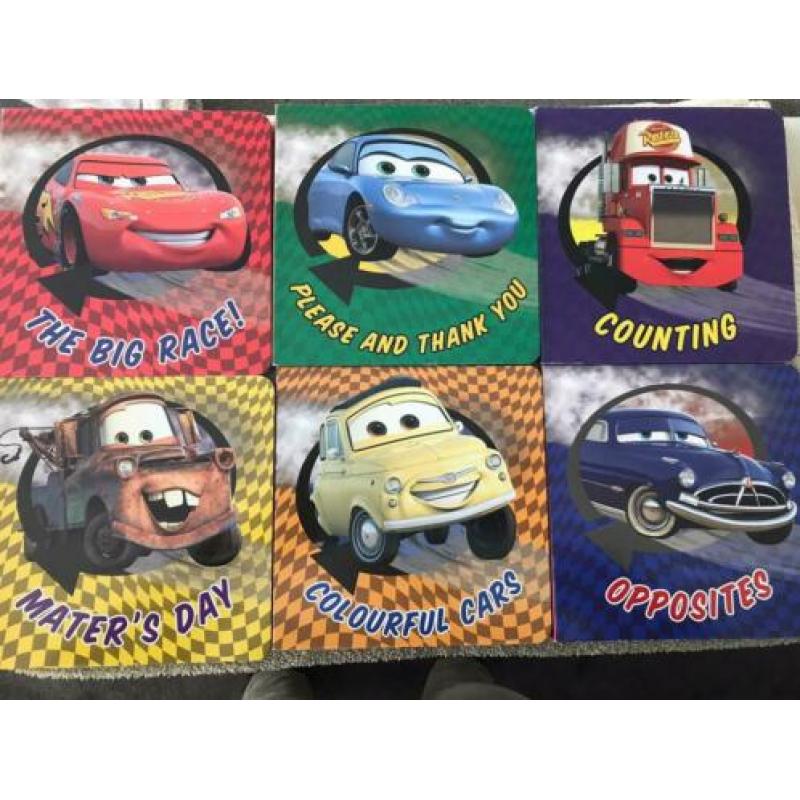 Cars leesboekjes set van 6