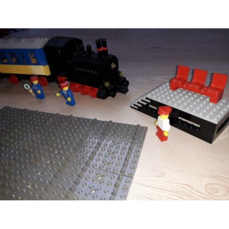 lego trein set 7710 met boekje rails enz compleet
