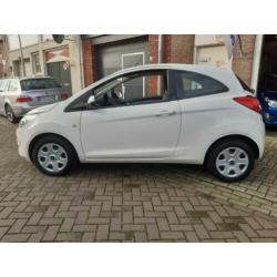 Ford KA 1.2 2010 Wit, 1e Eigenaar, Airco, Bluetooth, Nap