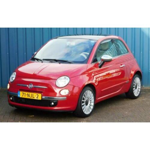 Fiat 500 0.9 TwinAir Lounge " 85 Pk | Glazendak | Rood Metal