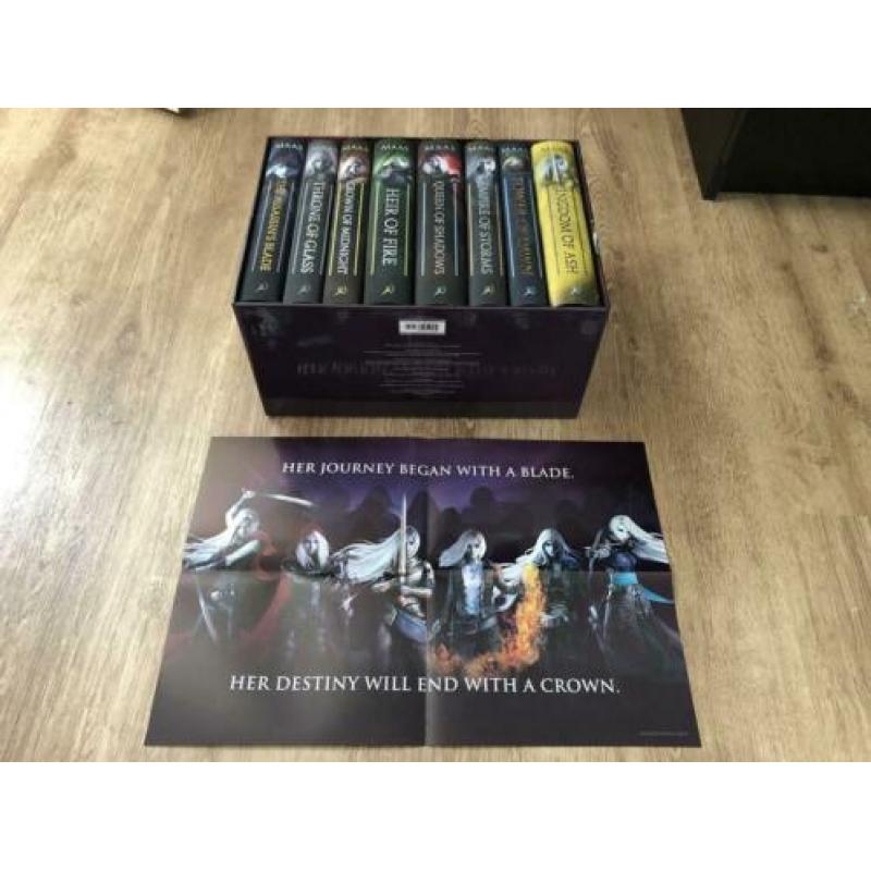 Throne of glass boxset engels hardcover young adult fantasy