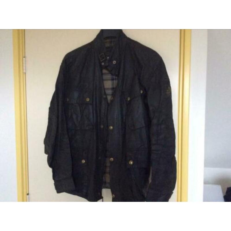 Motor vetjas Belstaf oldtimer , maat L-XL ,lich.lengte 182cm