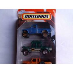 Matchbox 2 x 5Pack Trucks en Auto's 1:64 Hot Wheels hsmi