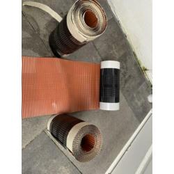 Nokvorstband Terracotta 5m Aluminium geventileerd