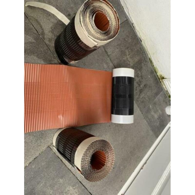Nokvorstband Terracotta 5m Aluminium geventileerd