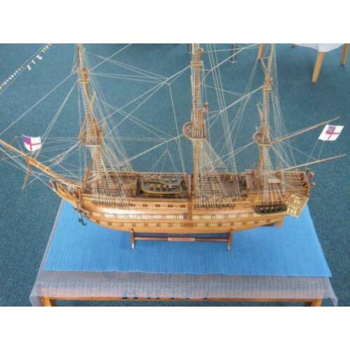 Scheepsmodel-Modelschip. HMS. VICTORY.