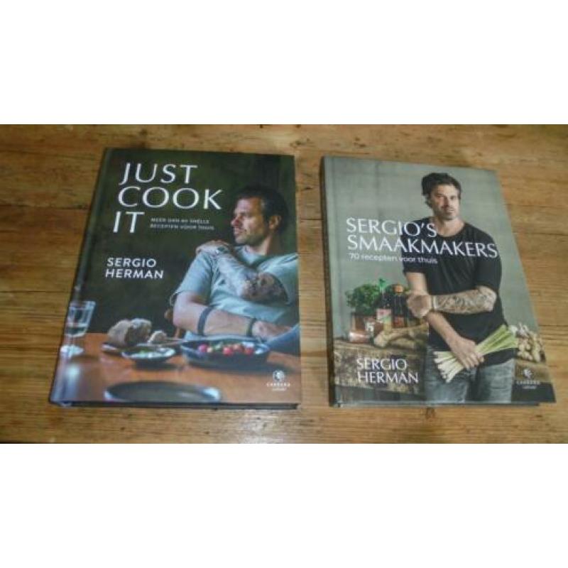 2 nieuwe kookboeken van Sergio Herman (zie details & foto's)