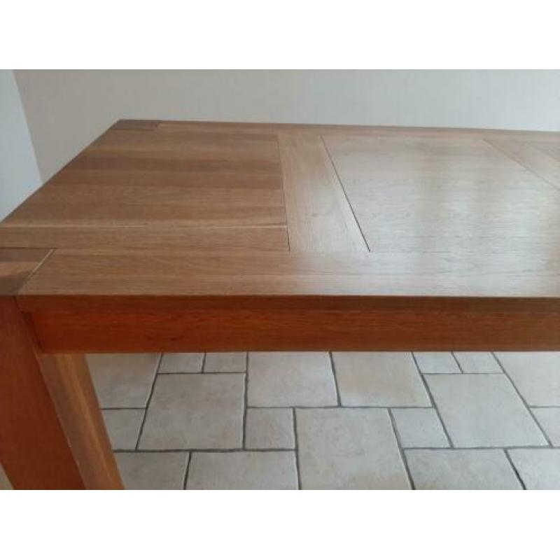 Eiken eettafel