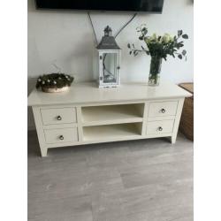 Kast Tv meubel 150X55x60 Crème kleur by de Bommel gekocht