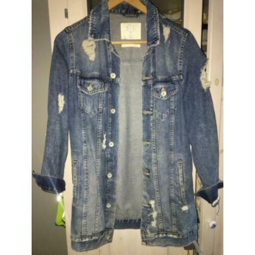 **Stoere denim jas**