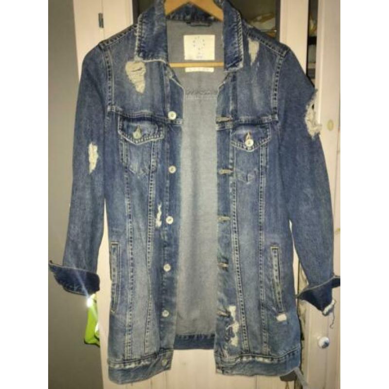 **Stoere denim jas**