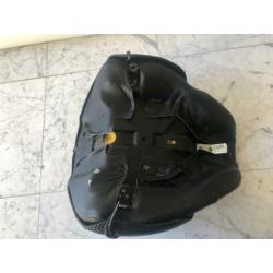 Lederen Harley Softail Evo solo zadel seat selle 84-99