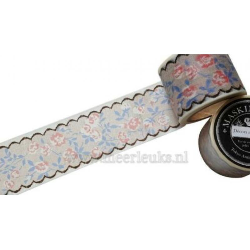 WASHI TAPE uit Japan Heel veel soorten NIEUW