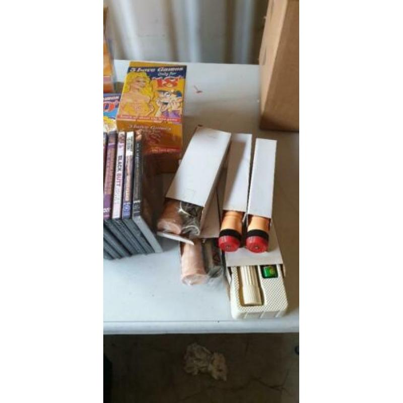 m18 partijtje dvd/spellen en toys