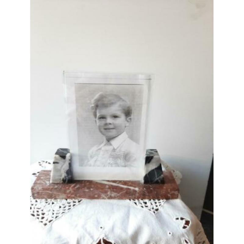 Oud Marmeren Fotolijstje
