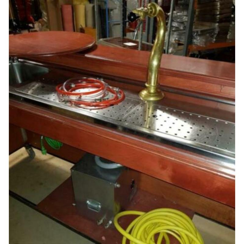 Vintage bar XL mobiele tap retro barren incl biertap 557