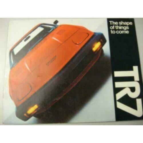 1975 Triumph TR7 Brochure no. 2 USA