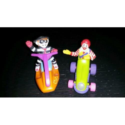 2x McDonald's Rev-Ups/Vroomers speelgoed Happy Meal 1992