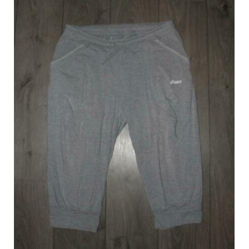 Asics grijze driekwart broek - Maat: XL