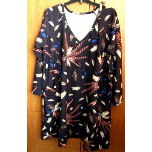 Mooie MADE IN ITALY jurk tuniek maat 48-50