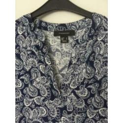 Blauwe blouse 36 ZGAN