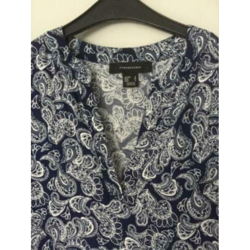 Blauwe blouse 36 ZGAN