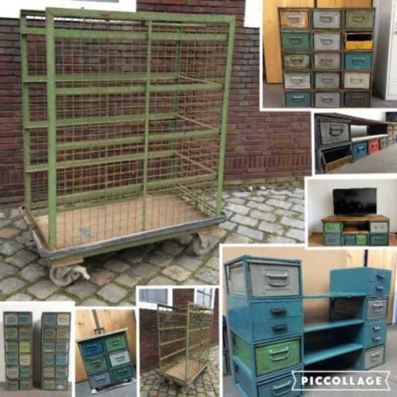 Industriële Kar Transportkar Trolley > Kast Wandrek Stelling