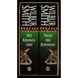 Wilbur Smith- Bewaarbox- Het Koningsgraf- 2 delen-Verfilmd