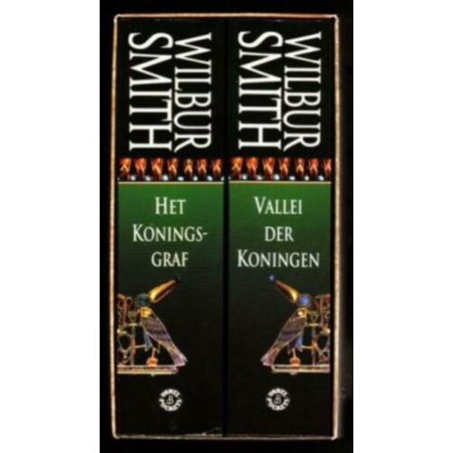 Wilbur Smith- Bewaarbox- Het Koningsgraf- 2 delen-Verfilmd