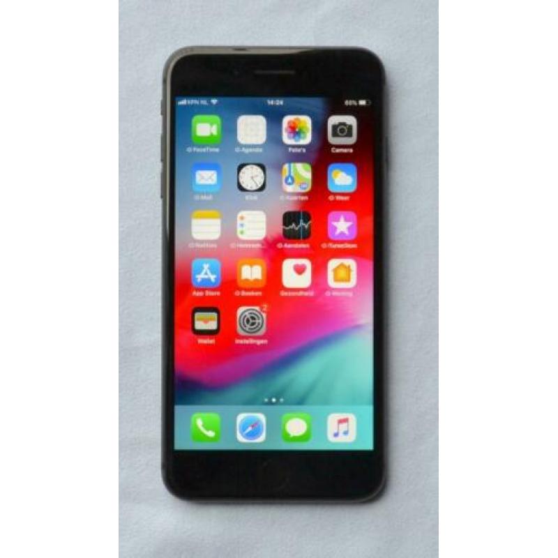 iPhone 8 Plus 64 GB Zwart, perfecte staat, garantie, bon