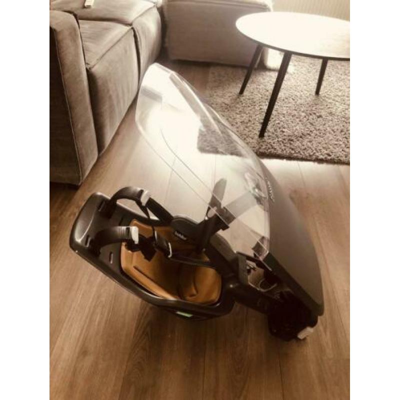 Bobike exclusive fietszitje met windscherm
