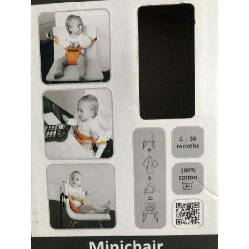 Minimonkey veilig zitten in elke stoel, op reis, baby,peuter