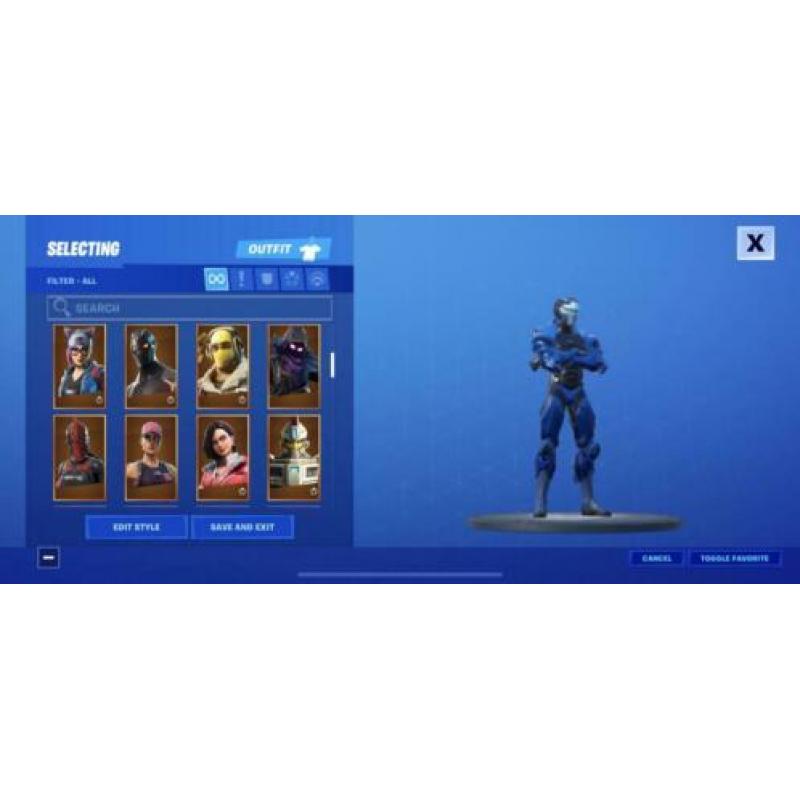 Fortnite account met ps4 account| Lobby proof mag zeker.