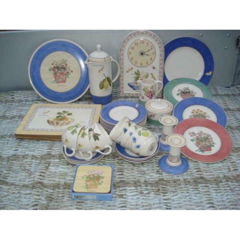 Van wedgwood sarah s garden servies delen