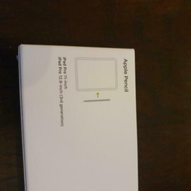 Apple Pencil 2e generatie nieuw + bon