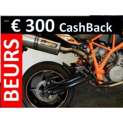 KTM 990 SUPER DUKE R (bj 2007) Akrapovic Nieuwstaat! SD 990