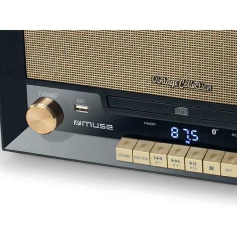 Muse MT-110 Black en Red