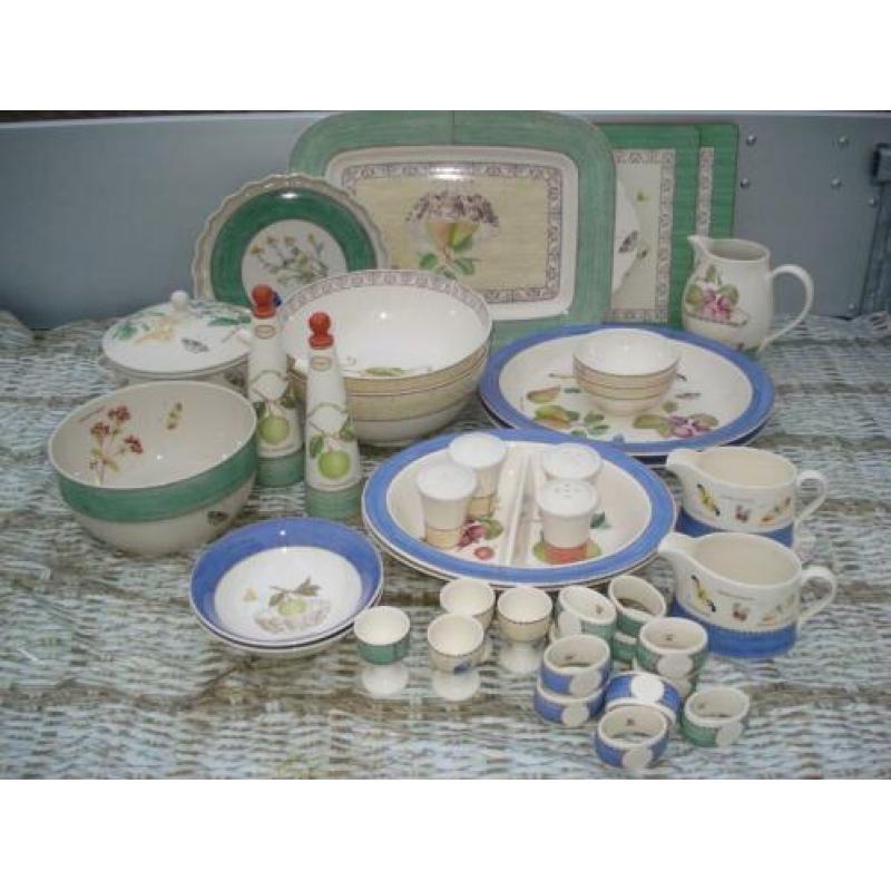 Van wedgwood sarah s garden servies delen