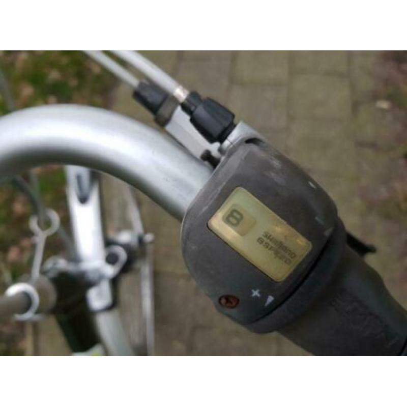 mooie damesfiets gazelle 8 versnellingen 58 cm framemaat