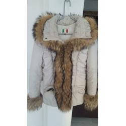 Milan Ferronetti Jas maat S , echt bont!