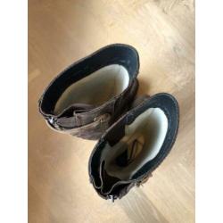 Zoo adventure outdoor laarzen Adora waterdicht leer met wol
