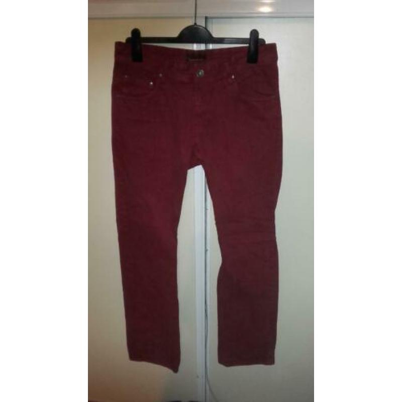 Donkerrode broek! z.g.a.n.