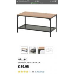 Ikea fjällbo salontafel