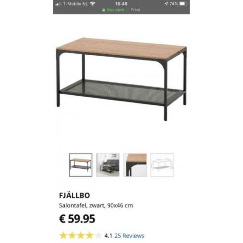 Ikea fjällbo salontafel