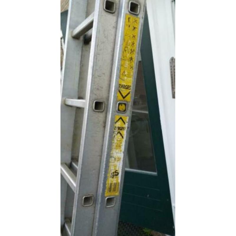Ladder Zarger Favorit 2x12 treden alluminium
