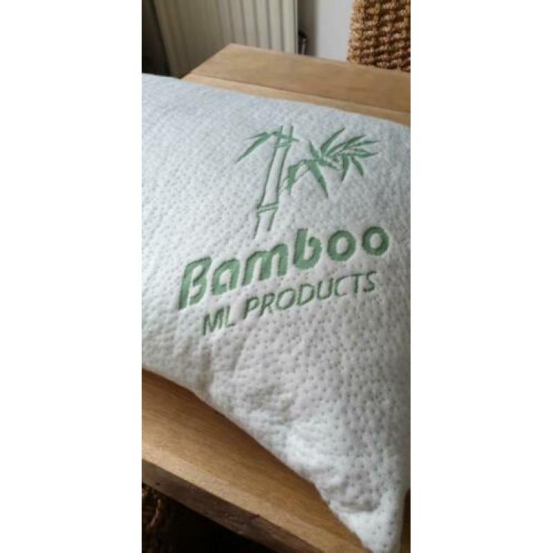 Bamboe hoofdkussen, anti stress, anti allergisch, nieuw