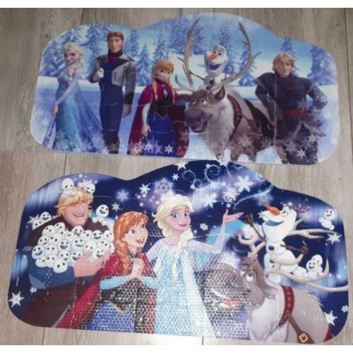 3 vloer frozen puzzels 24 stukjes
