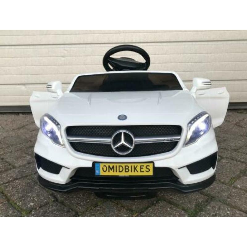 Mercedes GLA 45 AMG wit Afstandsbediening 12v Vering / MP3